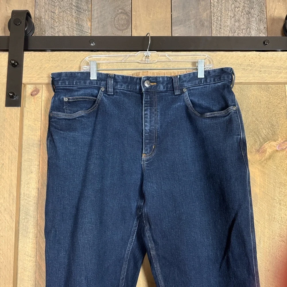 Duluth Trading DuluthFlex CoolMax ballroom jeans Size 38 x 30 Dark wash